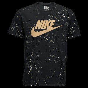 Nike Hazardous Speckle T-Shirt - Black / Gold